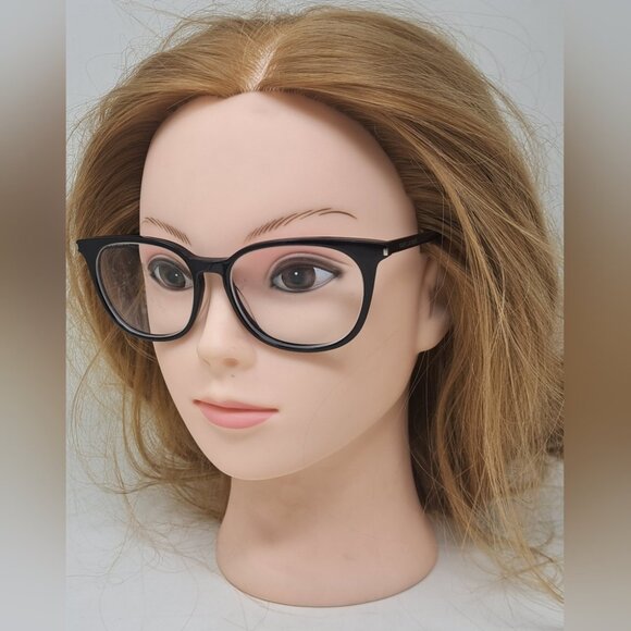 Saint Laurent Paris Women's Glasses Frames Black Square SL 38 001 52-16-140 - Picture 6 of 16